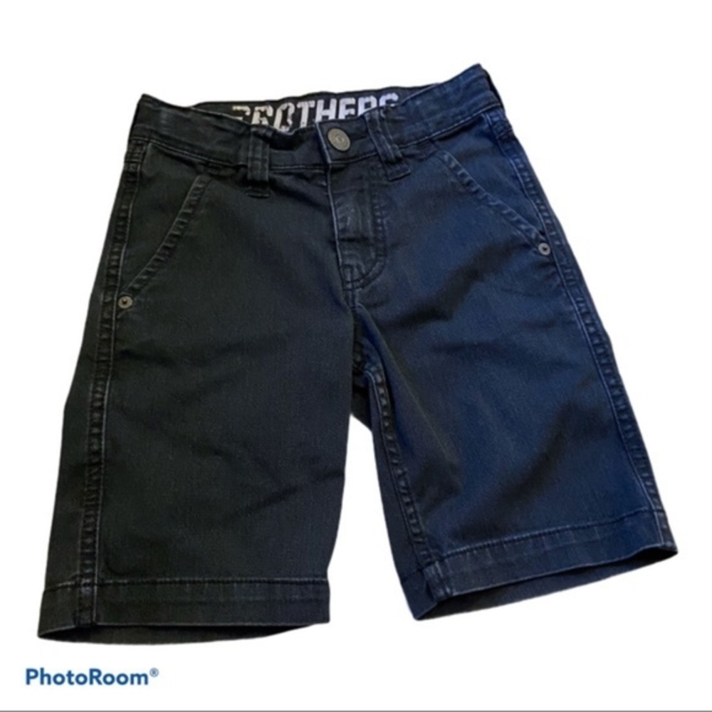 Brothers Dark Gray Flat Front Shorts Size 6 Boys